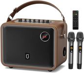 JYX C25 Karaoke Machine with 2 UHF 