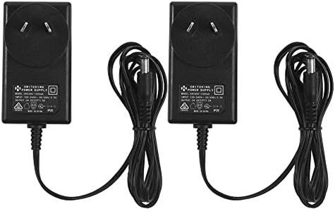 2-Pack AC to DC 24V 1A Power Supply Adapter, Plug 5.5mm x 2.1mm