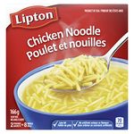 Lipton Dry Soup Mix for a quick, classic noodle soup Chicken Noodle low fat and no artificial flavours or colours 166 g Pack of 2