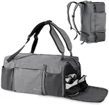 Kookoomia Gym Bag with Shoes Compar