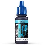 Vallejo 17 ml "AV Mecha Color" Acrylic Airbrush Colour - Metallic Blue