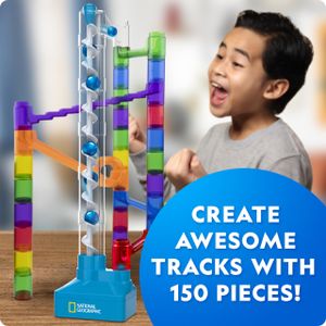 National Geographic Marble Run Set – 150-Piece STEM Toy