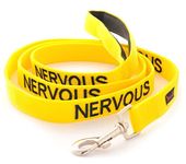 NERVOUS FriendlyDogCollars Colour Coded Dog Accident Prevention Leads 1.2m Prevents Dog Accidents By Letting Others Know Your Dog In Advance Award Winning