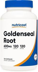 Nutricost Goldenseal Root 600mg, 120 Capsules - Non-GMO, Gluten Free, Vegetarian Capsules