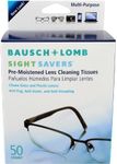 Bausch + Lomb Sight Savers Pre-Moistened Lens Cleaning Tissues 50 ea