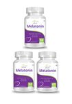 Natures Velvet Melatonin 5mg Softgels for Sleep -60 softgels - Pack of 3