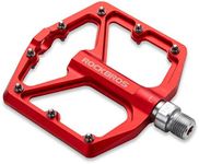 ROCKBROS Bike Pedals, Flat Aluminum