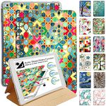 DuraSafe Cases for iPad 7.9 Inch Mini 5 4 3 2 1 Gen Mini 5th 4th 3rd 2nd 1st A2133 A2124 A2126 A2125 A1538 A1550 A1599 A1600 A1489 A1490 A1491 A1432 A1454 Printed Folio Silicone Shell Cover - Damask