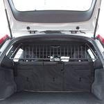 Travall Dog Guard compatible with Volvo XC60 (2008-2017) Vehicle Specific Boot Guard Tailored Fit Luggage Barrier Load Separator Heavy Duty Powder Coated Steel Pet Barrier