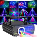 Ehaho Party Disco Lights L2600 | 3D RGB Animation Dj Lights with Music Sound Activated | Disco Lights for Parties mit DMX 512 Controller | Stage Lights for Party Bar Nightclub Live Show