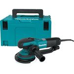 Makita BO6050J/1 110V 150mm Random Orbit Sander Supplied in A Makpac Case