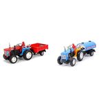 Centy Toys Trolley Tractor (Colors May Vary) & Centy Tractor with Tanker- Color May Vary, Kid