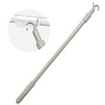 Pasoun Telescopic Pull Rod for Cordless Window Blinds and Shades, for Window Shades Down and Up, Easy to Pull,for Roller Blinds, Zebra Shades, Cellular Shades, Skylight Shades, 16-29 inches (Grey)