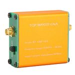 Low Noise Amplifier Module, 20dB High Gain LNA Metal 0.1MHz6GHz Full Band RF Amplifier SMA Female Head for Remote Control Receiver for FM Radio (Shipped with Built in Battery)