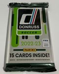 2022-23 Panini Donruss Soccer Blaster Box Value Pack - 1 Pack - 15 Trading Cards Inside - Chase Orange and Purple Parallels, Kaboom and Night Moves Inserts, Autos