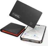 Air-Tag Wallet Tracker Card (iOS Only) - 0.07in Slim Tracking Card, IP68 Waterproof Bluetooth Smart Card, Work with Apple Find My, [Apple MFi Certified], Item Finder for Luggage, Passports, Purse
