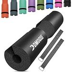 DMoose Barbell Pad Squat Pad for Squats and Lunges, Hip Thrust pad for Standard and Olympic Bars Foam Rubber Support for Neck, Shoulder, and Back, Provides Relief While Fitness Training