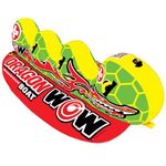 Wow World of Watersports 13-1060, Dragon Boat Inflatable Towable, Ski Tube, 3 Person
