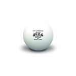 STAG ICONIC High Performance Supreme Table Tennis (T.T) Balls| Advanced 40+mm Ping Pong Balls for Training, Tournaments and Recreational Play| Durable for Indoor/Outdoor Game - Pack of 6 (White)