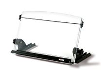 3M Ergonomic Adjustable Document Holder, 14" Wide, 150 Sheet Capacity, Elastic Line Guide, Skid Free Base