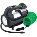 Slime 40068-95 Tyre Inflator, Expert, Heavy-Duty, Digital, Inflate Right Technology, includes LED light and quick connect hose, 3 min inflation