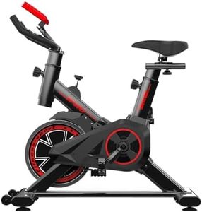 ALSTON Indoor Flywheel Fitness Stationary Bike Home Gym Spin Exercise Bike Stationary, Fitness Spin Bike Home Gym Workout Commercial Cycling Indoor