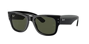 Ray-Ban RB 0840S Black/Green 51/21/145 Unisex Sunglasses