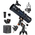 Celestron AstroMaster 130EQ MD Telescope with Smartphone Adapter