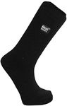 Heat Holders Winter Warm Thermal Socks | Style: Ultra Lite | for tighter fit shoes | 1.04 TOG Rating | UK4-8 US5-9 Holly Black