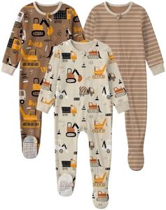 Yoofoss Toddler Pajamas 100% Organic Cotton Baby Sleepers for Boy Girl