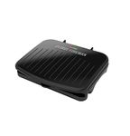 George Foreman 5-Serving Classic Plate Electric Indoor Grill and Panini Press - Black