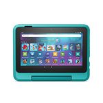 Amazon Kid-Friendly Case for Fire 7 tablet (Only compatible with 12th generation tablet, 2022 release) - Hello Teal - Hello Teal