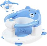Baby Bath Seat for Babies 6 Months Plus, Toddler Bath Seats for Infant & Newborn, Baby Sit Up Chair with 4 Non-Slip Suction Cups