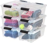 IRIS USA 13 Qt Stackable Plastic St