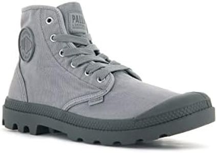 Palladium Us Pampa High H Men's Hi-Top Trainers, Gray Flannel, 10 US