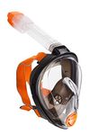 Ocean Reef Aria Full Face Snorkel Mask, Black S/M