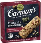 Carman's Muesli Bar Classic Fruit & Nut, 6-pack (270g)