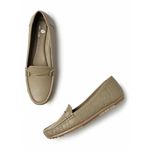 Marc Loire Women Soft Comfortable Flats Loafers for Casual & Office Wear (Beige, UK Footwear Size System, Adult, Women, Numeric, Medium, 8)