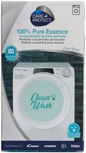 CARE + PROTECT Clean Wash, Esencia 100% Pura, Fragancia de Lavandería para Lavadoras, Esencia Concentrada para Ropa y Ropa, Fórmula Activa de Larga Duración, hasta 5 semanas, 80 ciclos, 400ml