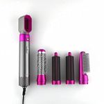 Drumstone 【 SUMMER DEAL WITH LIFE TIME WARRANTY 】5-in-1 Curling Stick Set,for Women, Rotating Curling Wand Fast Crimper Wand Curler in All Hair Type Brand: Drumstone Best Hair Styler