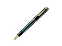 Pelikan Souveran M600 Plunger Fountain Pen - Black/Green