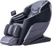 Alfine 2024 4D Massage Chair Full Body,Zero Gravity SL Track Shiatsu Massager Recliner with Electric Calfrest Extension, Calf Kneading, AI Voice Control, Heating, Touch Screen A710 (Black)