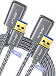 JSAUX 2Pack 10FT+10FT USB 3.0 Exten