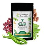 Heirloom Legume Seeds - 7 Seed Varieties - Grow Your Own Peas and Beans in Your Home Garden - Limitless Growth Seeds