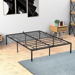 ROWEQPP Full Metal Bed Frame, Platf