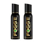 Fogg Fresh Oriental Premium No Gas Deodorant for Men, Long-Lasting Perfume Body Spray, 2 x 120ml (Pack Of 2)