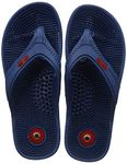Unistar Men Blue Hawaii House Slippers-8 UK/India (42 EU) (E-GH_4)