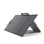 EF ECOFLOW 220Watt Bifacial Foldable Solar Panel, Complete with Adjustable Kickstand, Waterproof IP68 & Durable for Off The Grid Living