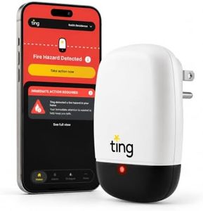 Ting Fire Electrical Fire Prevention Sensor & Service - Residential Use Only - 12 Months of Required Service Included - Home Fire Safety