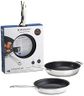 LE CREUSET 3-Ply Stainless Steel 24cm and 28cm Non-Stick Frying Pans Twin Set, 53801000000000